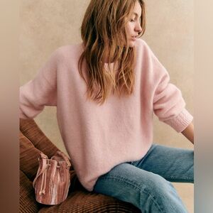 NWT Sezane AMIEL Jumper in light pink